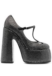 Casadei Pumps mit Strass 160mm - Schwarz