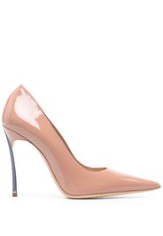 Casadei Pumps mit spitzer Kappe 100mm - Nude