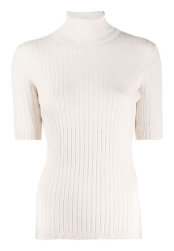 Cashmere In Love Pullover mit Rollkragen - Nude