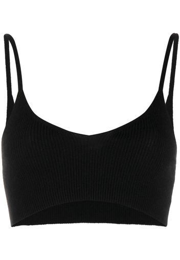 Cashmere In Love 'Alessi' Bralet - Schwarz