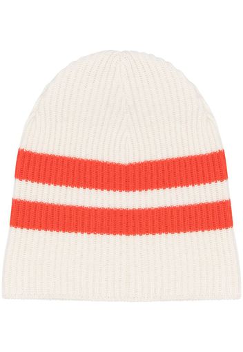 Cashmere In Love Gerippte Beanie - Nude