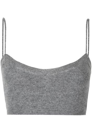 Cashmere In Love Evie Cropped-Top - Schwarz