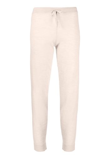 Cashmere In Love Jana fine-knit trousers - Braun