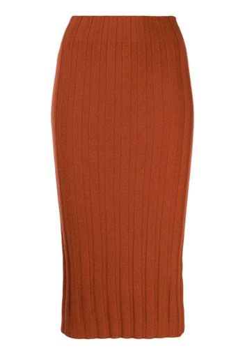 Cashmere In Love Lenny pencil skirt - Braun