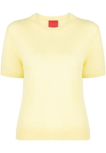 Cashmere In Love Sidley fine-knit top - Gelb