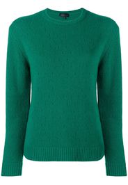 Cashmere In Love Kaschmir-Pullover mit Perforierung - Grün