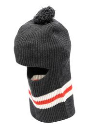 Cashmere In Love Wira Balaklava mit Bommel - Grau