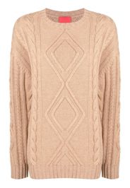 Cashmere In Love Alaska Pullover - Braun