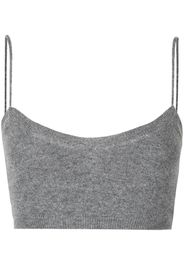 Cashmere In Love Evie Cropped-Top - Schwarz