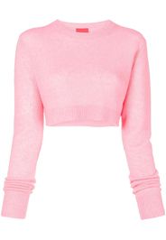 Cashmere In Love Cropped-Pullover - Rosa