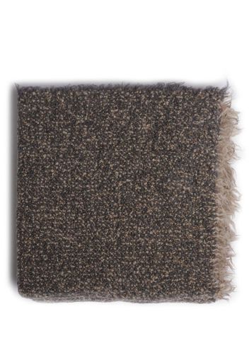 Cassina wool MultiPlaid throw - Braun