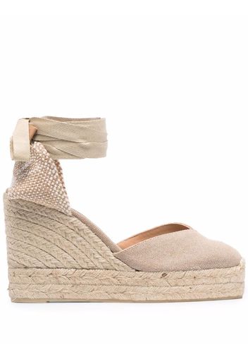 Castañer Chiara Wedge-Espadrilles 110mm - Nude