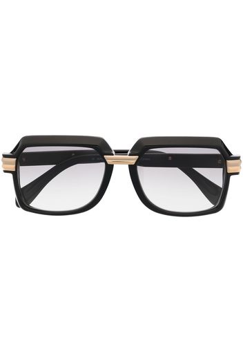 Cazal 8043 Sonnenbrille mit eckigem Gestell - Schwarz