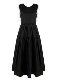 Cecilie Bahnsen sleeveless tiered dress - Schwarz