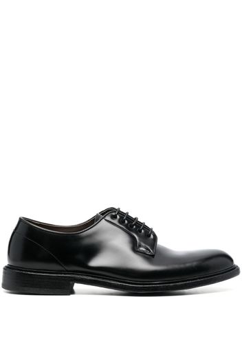 Cenere GB lace-up leather Oxford shoes - Schwarz