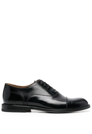 Cenere GB lace-up leather Oxford shoes - Schwarz