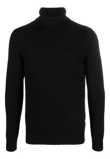 Cenere GB roll-neck wool-blend jumper - Schwarz