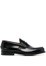 Cenere GB slip-on leather loafers - Schwarz