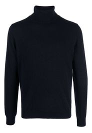 Cenere GB fine-knit roll-neck jumper - Blau