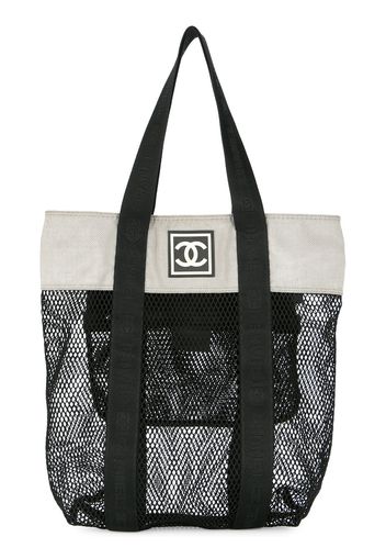 CHANEL Pre-Owned 'Sports Line' Shopper - Schwarz