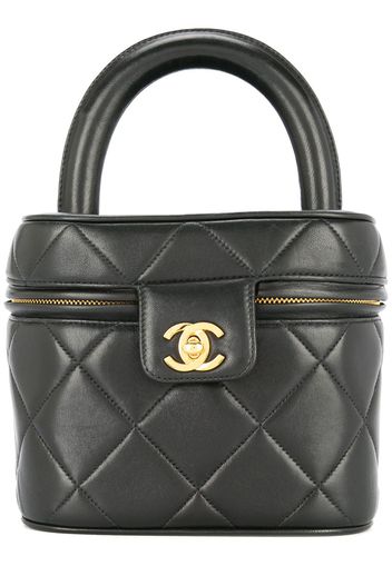 CHANEL Pre-Owned Gesteppte CC Kosmetiktasche - Schwarz