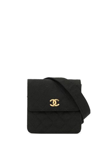 Chanel Pre-Owned Gesteppte Gürteltasche - Schwarz