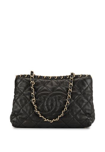 CHANEL Pre-Owned Kleine Schultertasche mit Steppung - Schwarz