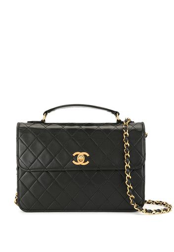 Chanel Pre-Owned Gesteppte Handtasche - Schwarz