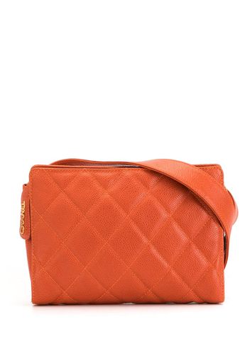 Chanel Pre-Owned 1994s Gesteppte Gürteltasche - Orange