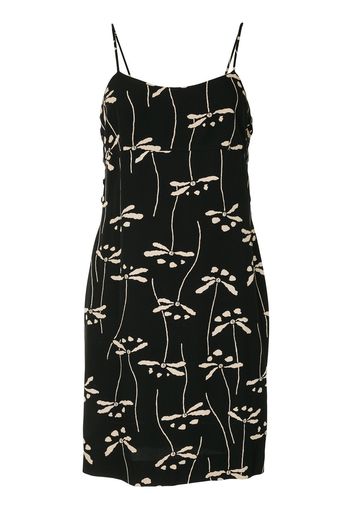 Chanel Pre-Owned 1998 Kleid mit Print - Schwarz