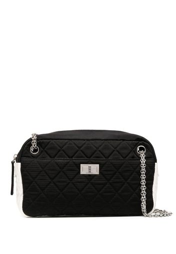 Chanel Pre-Owned 2007-2008 Gesteppte Schultertasche - Schwarz