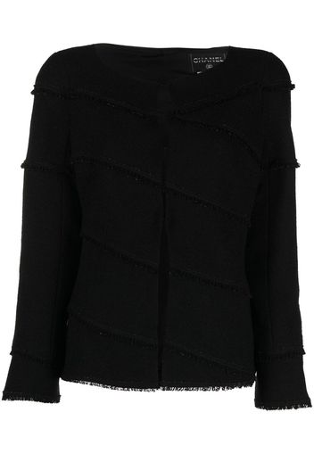 Chanel Pre-Owned 2008s Einreihige Jacke - Schwarz