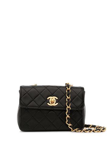 Chanel Pre-Owned 1990s Mini Umhängetasche - Schwarz