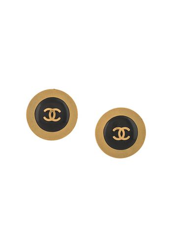 Chanel Pre-Owned 1994 Ohrclips mit CC - Gold