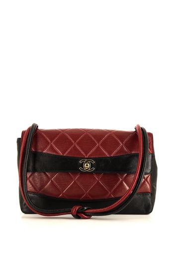 Chanel Pre-Owned Schultertasche mit Rautensteppung - Rot