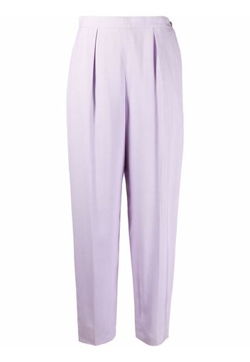 Chanel Pre-Owned 2000s Seidenhose - Violett