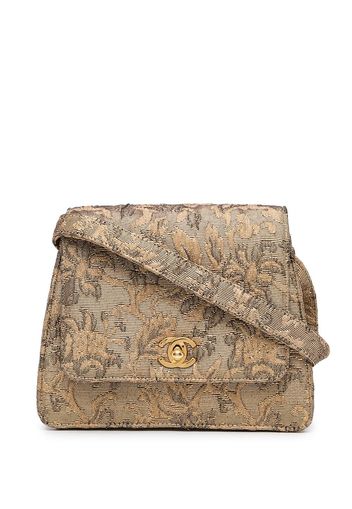 Chanel Pre-Owned 1998 Jacquard-Handtasche - Gold