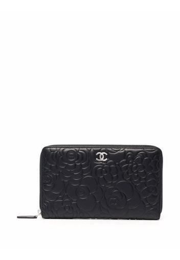 Chanel Pre-Owned 2011 CC Camélia Portemonnaie - Schwarz