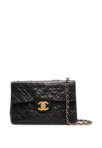 Chanel Pre-Owned 1994-1996 Chanel Maxi Flap Bag - Schwarz