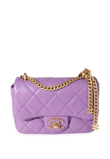 Chanel Pre-Owned Mini Classic Flap Schultertasche - Violett