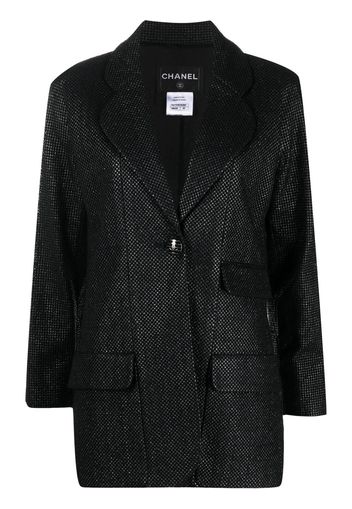 Chanel Pre-Owned 2011 Saint Tropez lurex blazer - Schwarz
