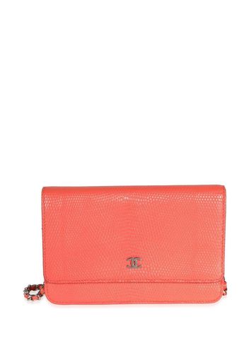 Chanel Pre-Owned Portemonnaie mit Kettenriemen - Orange