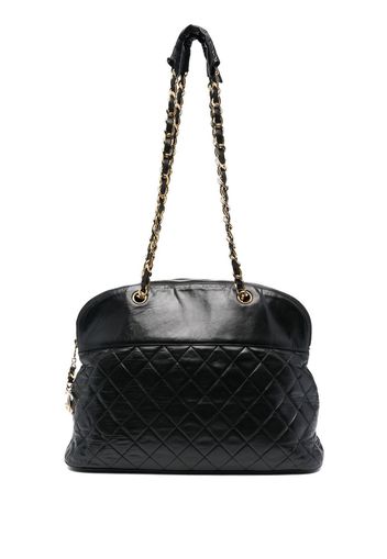 Chanel Pre-Owned 1989-1991 quilted shoulder bag - Schwarz