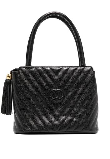 Chanel Pre-Owned 1992 Tasche mit CC-Logo - Schwarz