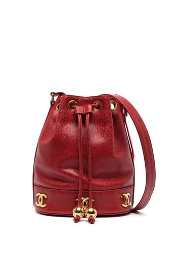 Chanel Pre-Owned 1992 Gürteltasche mit Triple CC - Rot