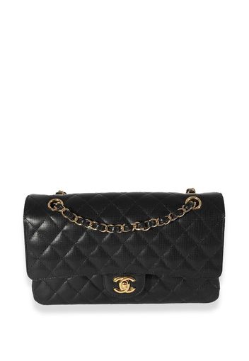 Chanel Pre-Owned Mittelgroße Schultertasche mit Double Flap - Schwarz