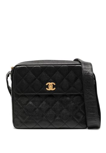 Chanel Pre-Owned 1995 diamond-quilted shoulder bag - Schwarz