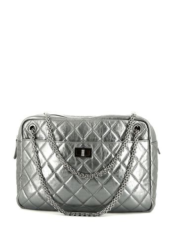 Chanel Pre-Owned Mademoiselle Reissue zipped shoulder bag - Silber