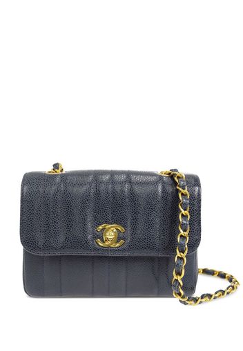 CHANEL Pre-Owned 1995 Mademoiselle Schultertasche - Blau