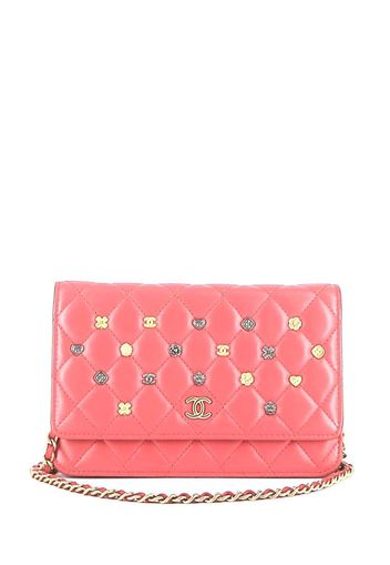 CHANEL Pre-Owned 2019 Icons wallet-on-chain bag - Rosa